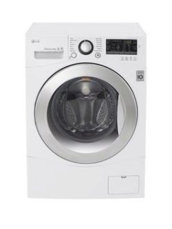 Lg Fh4A8Tdn2 8Kg Load 1400 Spin Washing Machine - White